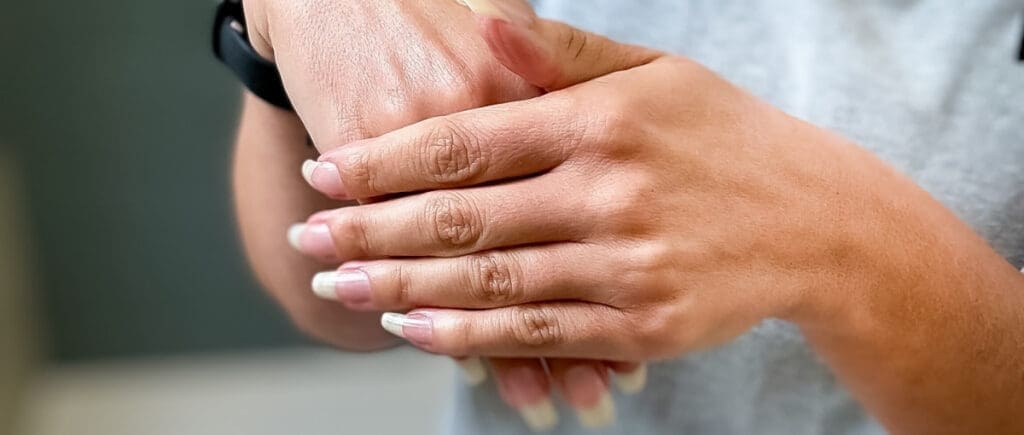 Woman's hands — ERA Life First female founder nervous system and body awareness blog